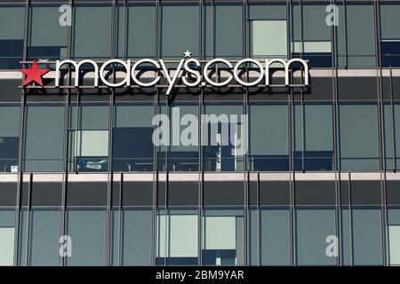 Macy's Tech San Francisco Office Exterieur am 2020. Macy's schließt seine Tech-Büros in San Francisco, um sein Geschäft zu rationalisieren. Stockfoto