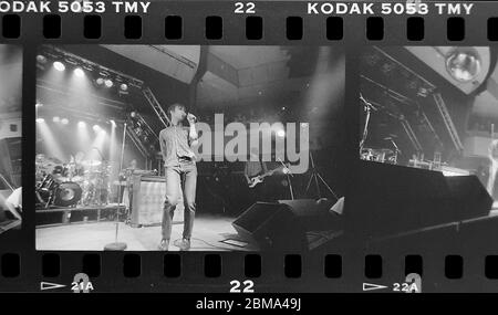 Damon Albarn spielt live mit Blur bei der Veranstaltung in Brighton. Mai 23 1994 Stockfoto