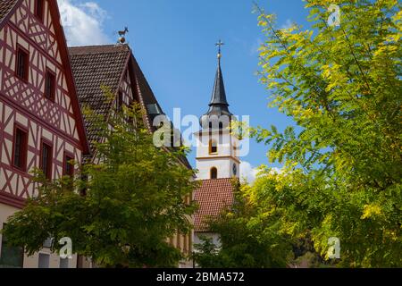 Pottenstein in Oberfranken, Deutschland Stockfoto