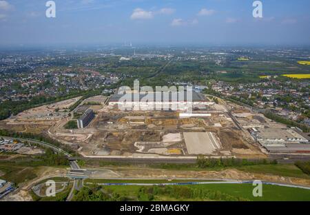 Gelände der ehemaligen Adam Opel AG Bochum I an der B226, 06.05.2017, Luftaufnahme, Deutschland, Nordrhein-Westfalen, Ruhrgebiet, Bochum Stockfoto