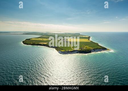 , Kap Arkona bei Putgarten auf Rügen, 05.06.2016, Luftaufnahme, Deutschland, Mecklenburg-Vorpommern, Rügen, Putgarten Stockfoto