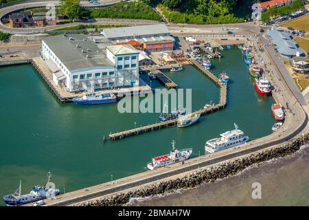 , Hafen Sassnitz an der Ostsee, 05.06.2016, Luftaufnahme, Nordrhein-Westfalen, Ruhrgebiet, Hagen, Sassnitz Stockfoto