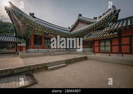 Hwaseong Festung, Südkorea - 07. MAI 2020: Hwaseong Festung ist in Suwon, südlich von Seoul. Stockfoto