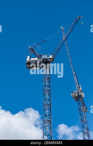 Glasgow, Schottland, Großbritannien. Mai 2020. Während der Sperrung des Coronavirus wurden die Arbeiten auf allen Baustellen in Schottland eingestellt. Kredit: Skully/Alamy Live News Stockfoto