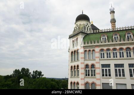 Ehemalige Zigarettenfabrik Yenidze in Dresden Stockfoto