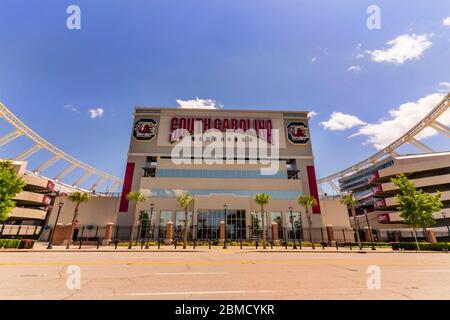 Columbia, South Carolina, USA. Mai 2020. 06. Mai 2020 - Columbia, South Carolina, USA: Williams-Brice Stadion ist das Heimfußballstadion für die South Carolina Gamecocks, die die University of South Carolina in Columbia, South Carolina vertreten Kredit: Walter G Arce SR Grindstone Medi/ASP/ZUMA Wire/Alamy Live News Stockfoto