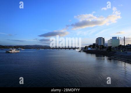 Tauranga CBD Neuseeland Stockfoto