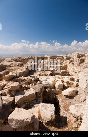 Alte Ruinen von Pella, Ruinen der alten Dekapolis, Tabqet Fahel, Tabaqat Fahl, Irbit, Irbid Gouvernement, Jordanien, Mittlerer Osten, Asien Stockfoto