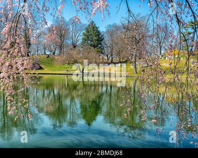 Niblo's Garden auf dem Green-Wood Cemetery Stockfoto