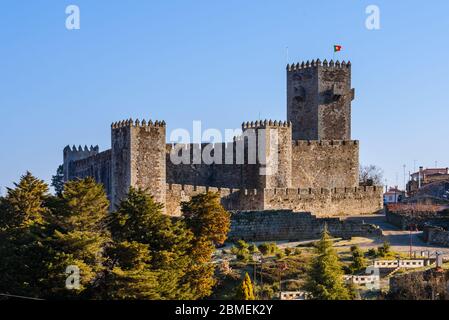 Sabugal Burg in Portugal Stockfoto