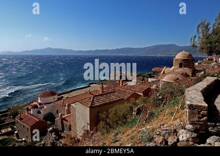 Monemvasia, Griechenland Stockfoto