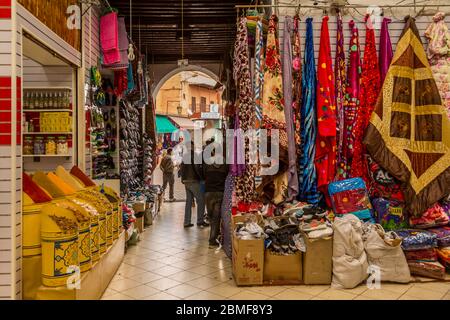 Spice Market, Souk, Mellah (altes Jüdisches Viertel), Marrakesch (Marrakesch), Marokko, Nordafrika, Afrika Stockfoto