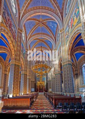 Djakovo Kathedrale St. Peter Innenraum Stockfoto