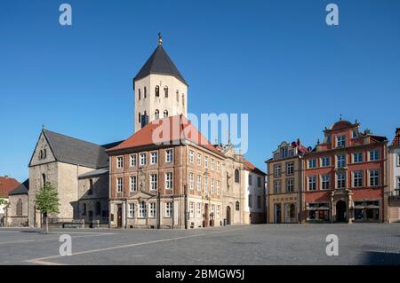 Paderborn, Gaukirche St. Ulrich von Norden Stockfoto