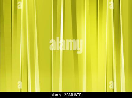 Abstrakte gelbe Hintergrundstruktur mit Linien Stockfoto