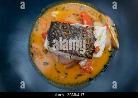 Fischentree bei Astrid & Gaston in Lima, Peru Stockfoto