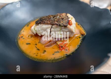 Fischentree bei Astrid & Gaston in Lima, Peru Stockfoto