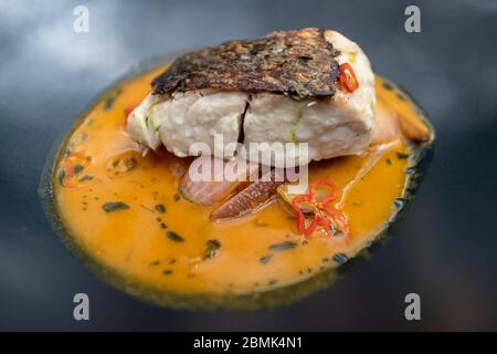 Fischentree bei Astrid & Gaston in Lima, Peru Stockfoto