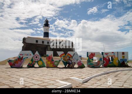 Salvador de Bahia Stockfoto