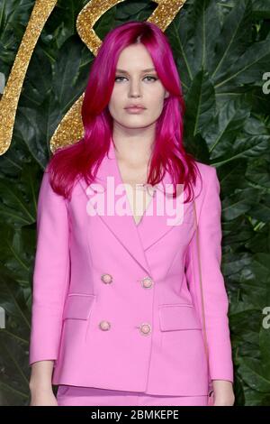 Georgia May Jagger nimmt am 10. Dezember 2018 an den Fashion Awards in der Royal Albert Hall in London, Großbritannien, Teil. Stockfoto