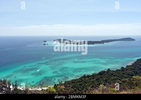 Malerische Aussicht Vom Ko Adang Ko Tarutao National Marine Park, Provinz Satun, Thailand, Asien Stockfoto