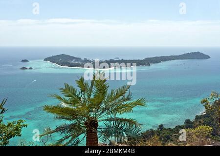 Malerische Aussicht Vom Ko Adang Ko Tarutao National Marine Park, Provinz Satun, Thailand, Asien Stockfoto