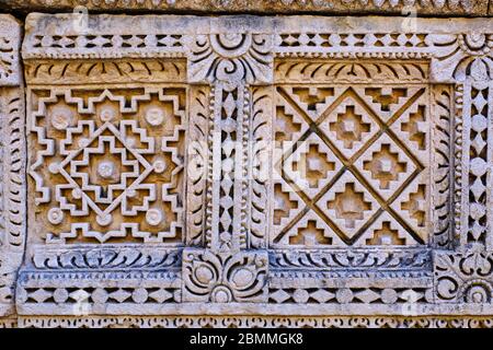 Indien, Gujarat, Patan, Rani-Ki Vav Steffwell, UNESCO-Weltkulturerbe Stockfoto