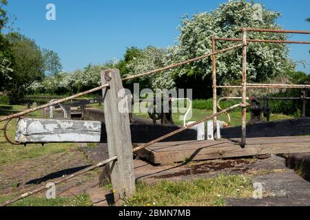 Worcestershire Landschaft Stockfoto