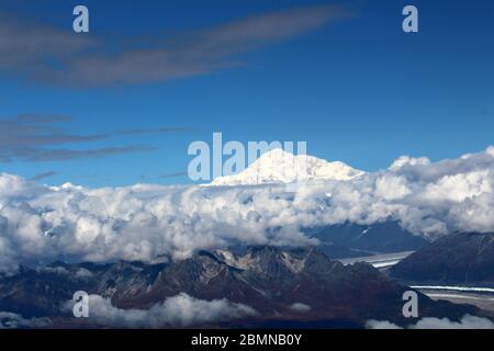 Alaska, Mount Denali früher Mount McKinley Stockfoto