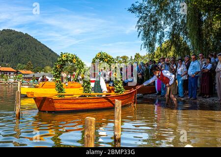 Kirchenweihfest in Schliersee (Alt-Schlierseer Kirchtag) Stockfoto