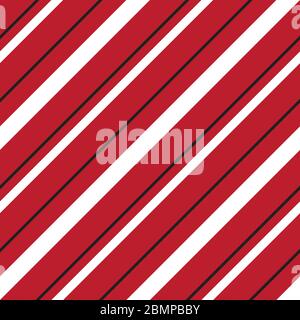 Rot diagonal gestreiften nahtlosen Muster Hintergrund geeignet für Mode-Textilien, Grafiken Stockfoto