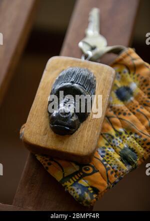 Clouds Mountain Lodge in Uganda Stockfoto