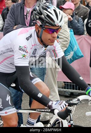 Richie Porte der Saxo Bank während der Tour d'Italie Amsterdam – Middelbourg (224 km) am 10. Mai 2010 in Amsterdam, Pays Bas - Foto Laurent Lairys / DPPI Stockfoto