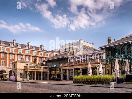 Der Eingang zu Covent Garden, London, Großbritannien Stockfoto