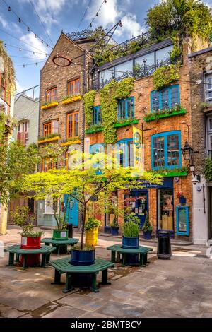 Neals Yard, Covent Garden London, Großbritannien Stockfoto