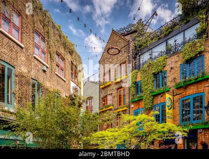 Neals Yard, Covent Garden London, Großbritannien Stockfoto