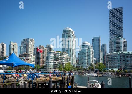 Vancouver Granville Island, British Columbia, Kanada Stockfoto