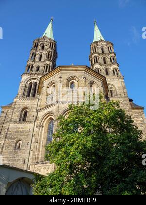 Bamberger Dom, Bamberg, Bayern, Deutschland Stockfoto