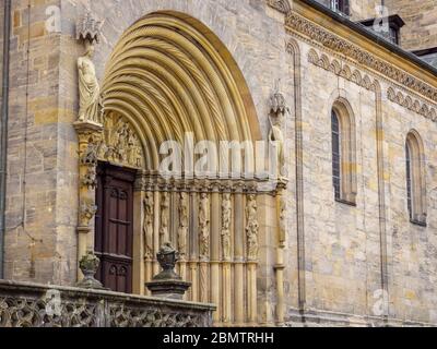 Bamberger Dom, Bamberg, Bayern, Deutschland Stockfoto