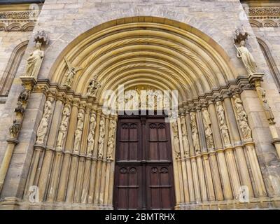 Bamberger Dom, Bamberg, Bayern, Deutschland Stockfoto