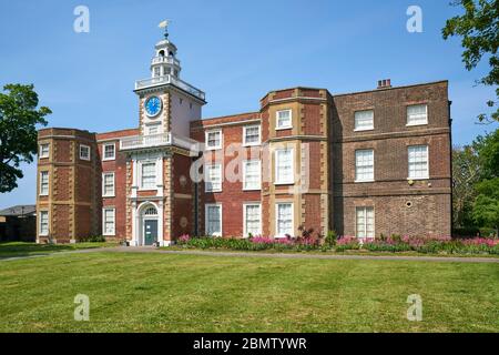 Bruce Castle und Museum aus dem 16. Jahrhundert auf der Lordship Lane in Tottenham, North London, Großbritannien Stockfoto