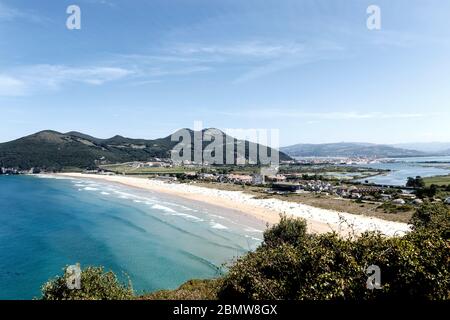 Beauty-Strand im Norden spaniens Stockfoto