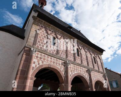 Kloster Lorsch, Königshalle, UNESCO Weltkulturerbe, Hessen, Deutschland Kloster Lorsch, Königssaal, UNESCO-Weltkulturerbe, Hessen, Deutschland Stockfoto