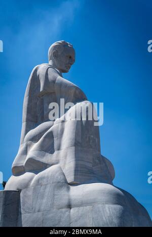 Jose Marti Memorial, Plaza de la Revolucion, Revolutionsplatz, Vedado Viertel, Havanna, Kuba Stockfoto