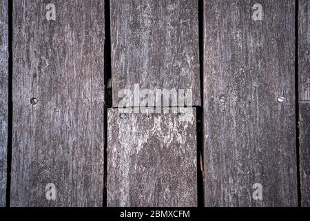 Alte Holzboden Bretter, Textur Hintergrund Stockfoto