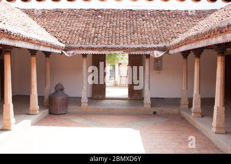 Dakshima Chitra lebendes Geschichtsmuseum in Tamil Nadu, Indien Stockfoto