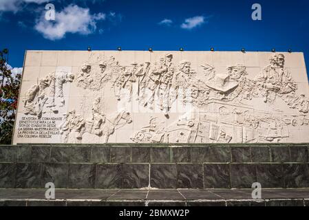 Che-Guevara-Denkmal und das Mausoleum, Santa Clara, Kuba Stockfoto