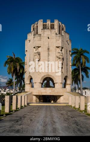 Friedhof Santa Ifigenia, Mausoleum von Jose Martí, ein Art Deco Denkmal, Santiago de Cuba, Kuba Stockfoto