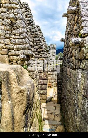 Machu Picchu, Peru Stockfoto