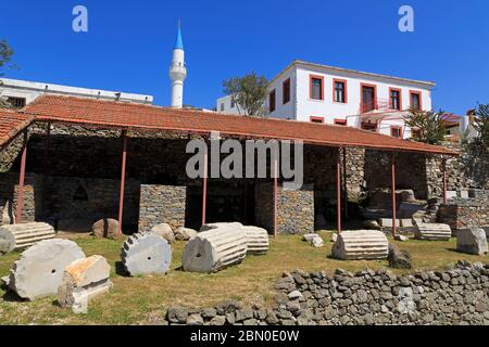 Mausoleum, Bodrum, Mugla Provinz, Türkei Stockfoto